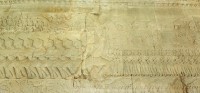 Churning  of the Ocean of Milk Bas-Relief