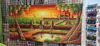 Beautiful Painting of Angkor Wat