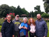 Quentin\'s extended family in Portland