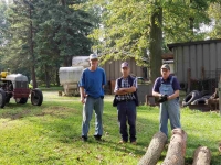 The chainsaw trio