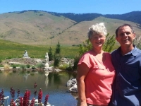 Nan and Neil at 1000 Buddhas