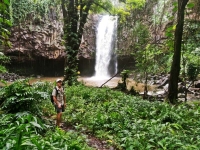 Neil at Woodrose Waterfall