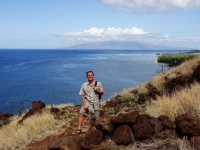 Neil on the Pali Trail