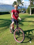 Quentin's new bicycle