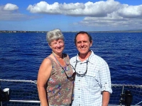 Nan and Neil on Whale Watch