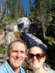 Neil and Ari at Skalkoho Falls