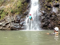 Nan in a Waterfall