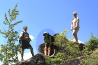 Neil, Ari, Nan at lookout