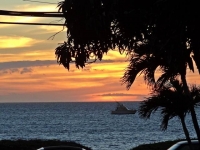 Sunset from our yard.