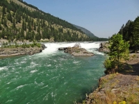 Kootenai River filling the channel.
