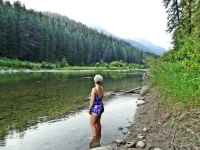 Nan at Bull Run Creek