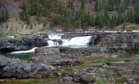Walking to Kootenai Falls 07