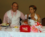 Couple at the bridal table