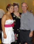 Grandparents and bride