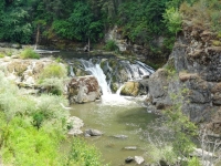 Upsteam of Meyers Falls