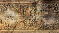 Carving of Bicycle