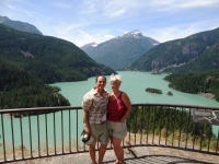 Neil and Nan at Diable Lake Overlook