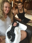 Meghan and Will with baby Jackson
