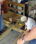 Building a wheelchair access ramp