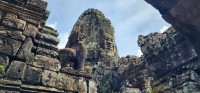 Giant Face on Bayon Temple