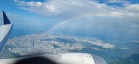 Singapore city rainbow