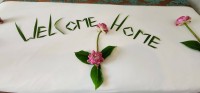 Welcome Home flowers
