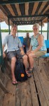 Nan and Neil on boat