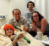 Stephanie and Jonathan with Jean and Neil
