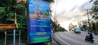 Sign for Wat Doi Thep Nimit Monastery