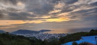 Sunset in the Clouds