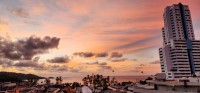 Bright Colored Clouds