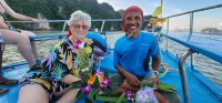 Nan and Bau with our Kratong