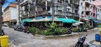 Green awning