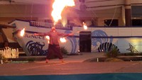 Fire Show at Jung Ceylon