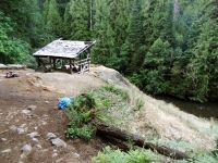 Hot pool shelter